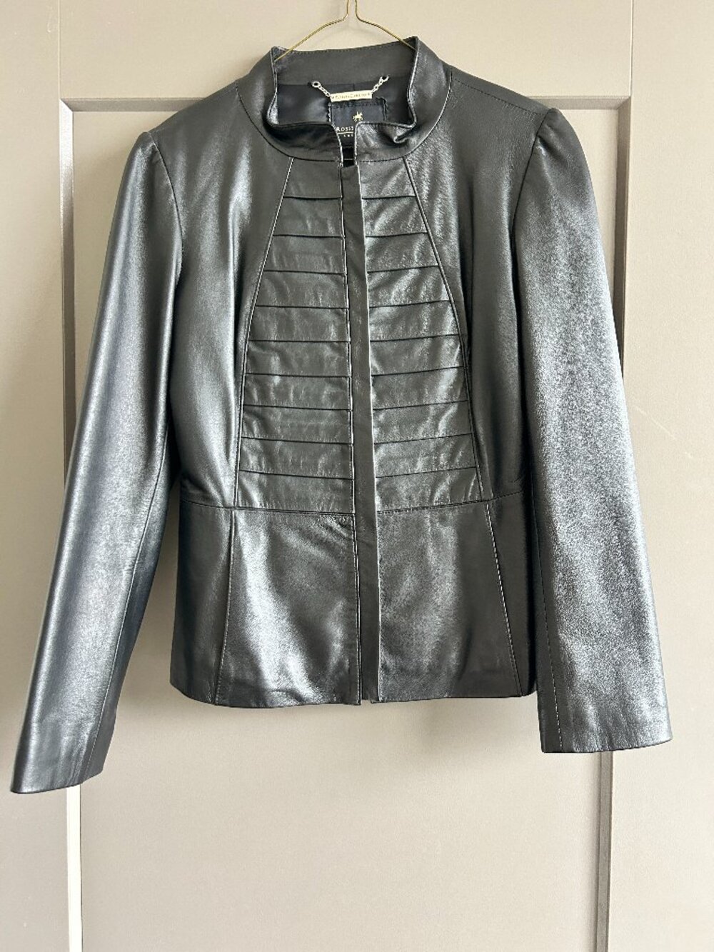 Vintage Lambskin Leather Jacket in Excellent Condition